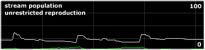 stable stream population